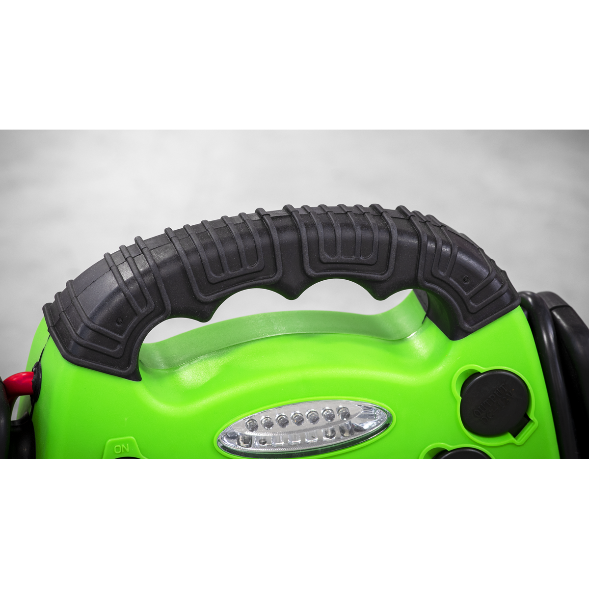 12V RoadStart® Emergency Jump Starter 900 Peak Amps - Hi-Vis Green RS1312HV