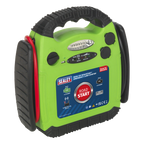 12V RoadStart® Emergency Jump Starter 900 Peak Amps - Hi-Vis Green RS1312HV