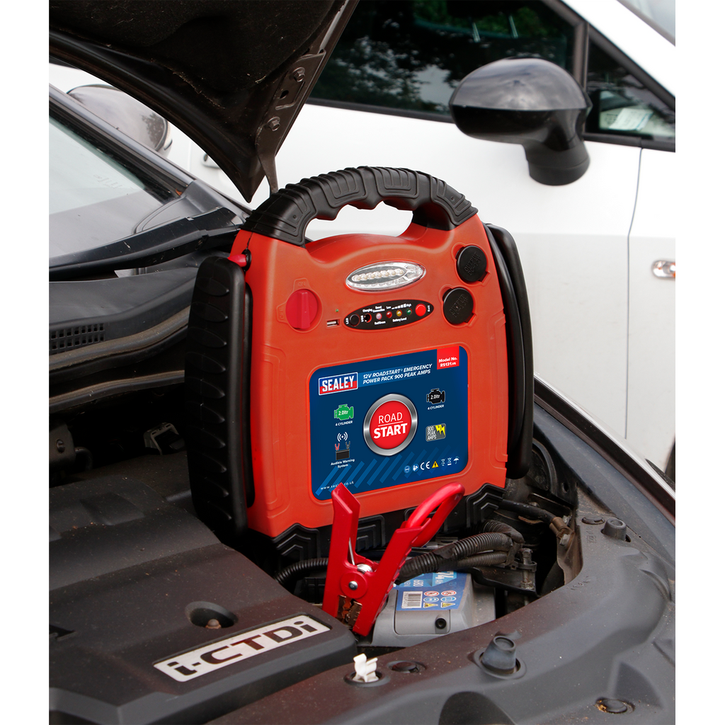 12V Emergency Jump Starter 900 Peak Amps RS131