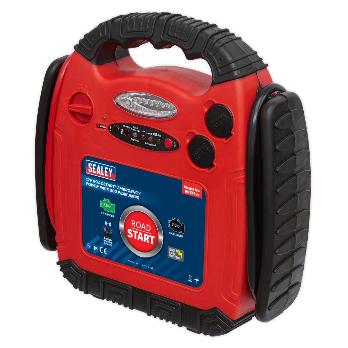 12V Emergency Jump Starter 900 Peak Amps RS131