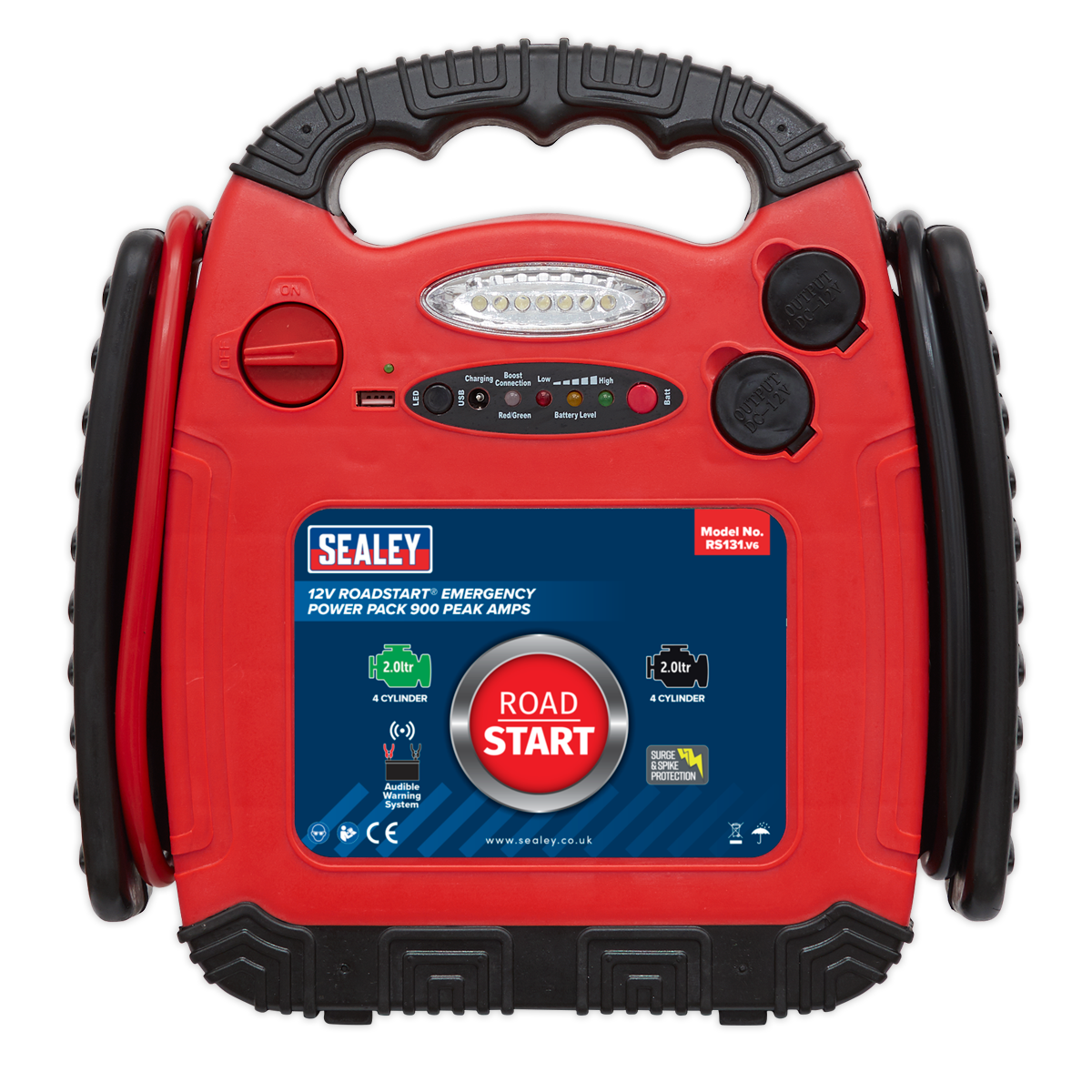 12V Emergency Jump Starter 900 Peak Amps RS131
