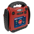 12V RoadStart® Emergency Jump Starter with Air Compressor 900 Peak Amps RS132