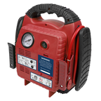 12V RoadStart® Emergency Jump Starter with Air Compressor 900 Peak Amps RS132