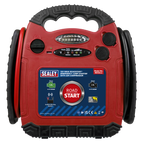 12V RoadStart® Emergency Jump Starter with Air Compressor 900 Peak Amps RS132