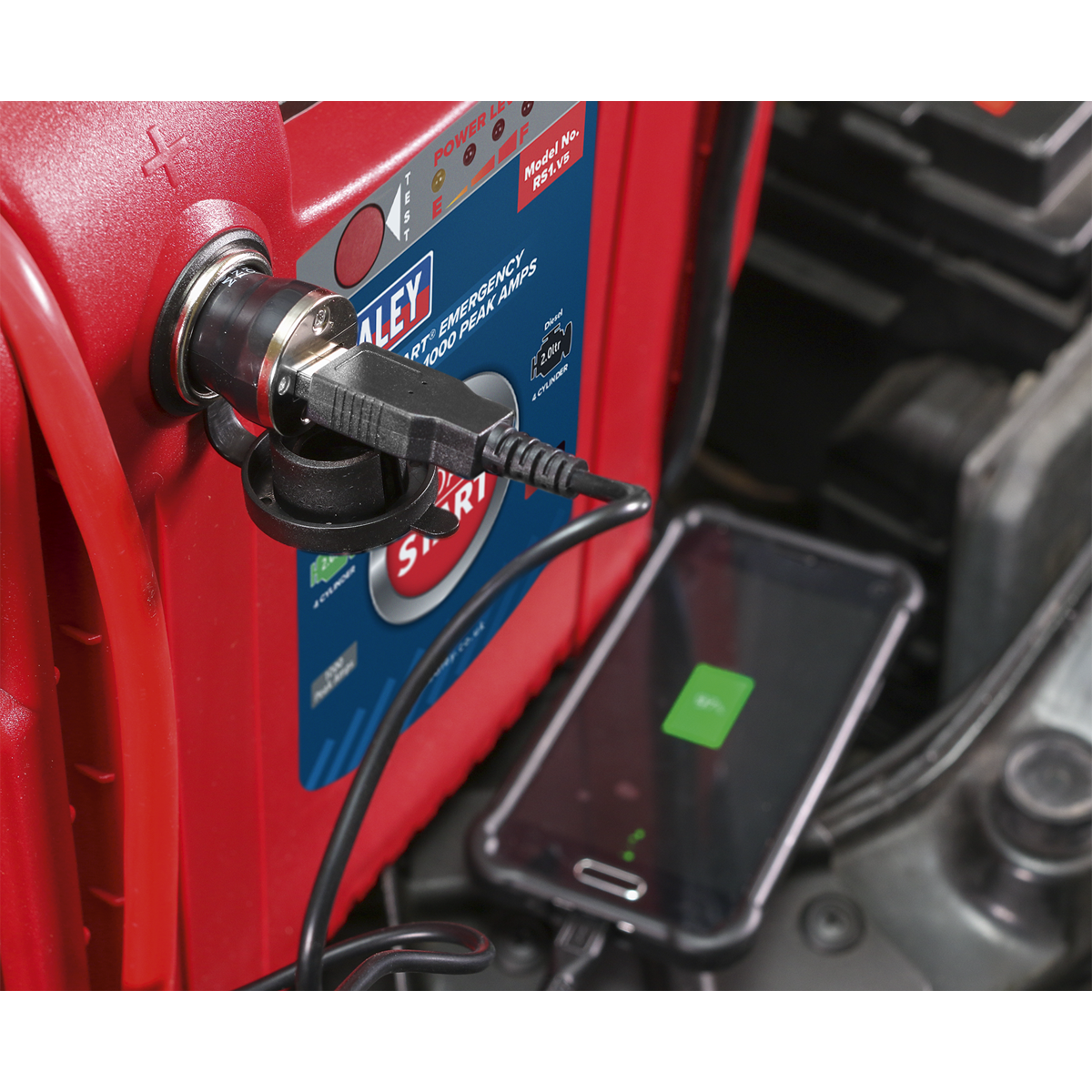 12V Emergency Jump Starter 1000 Peak Amps RS1