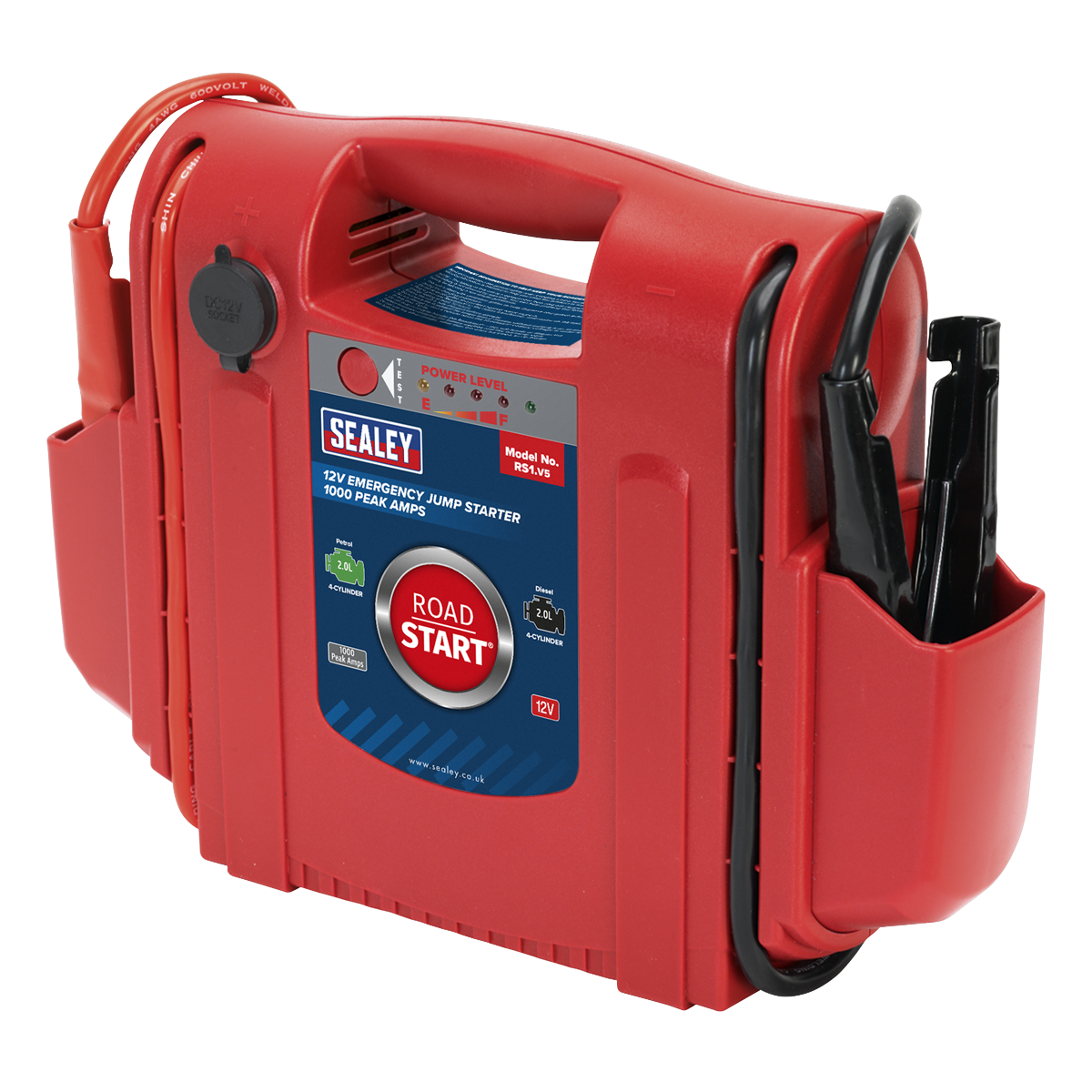 12V Emergency Jump Starter 1000 Peak Amps RS1