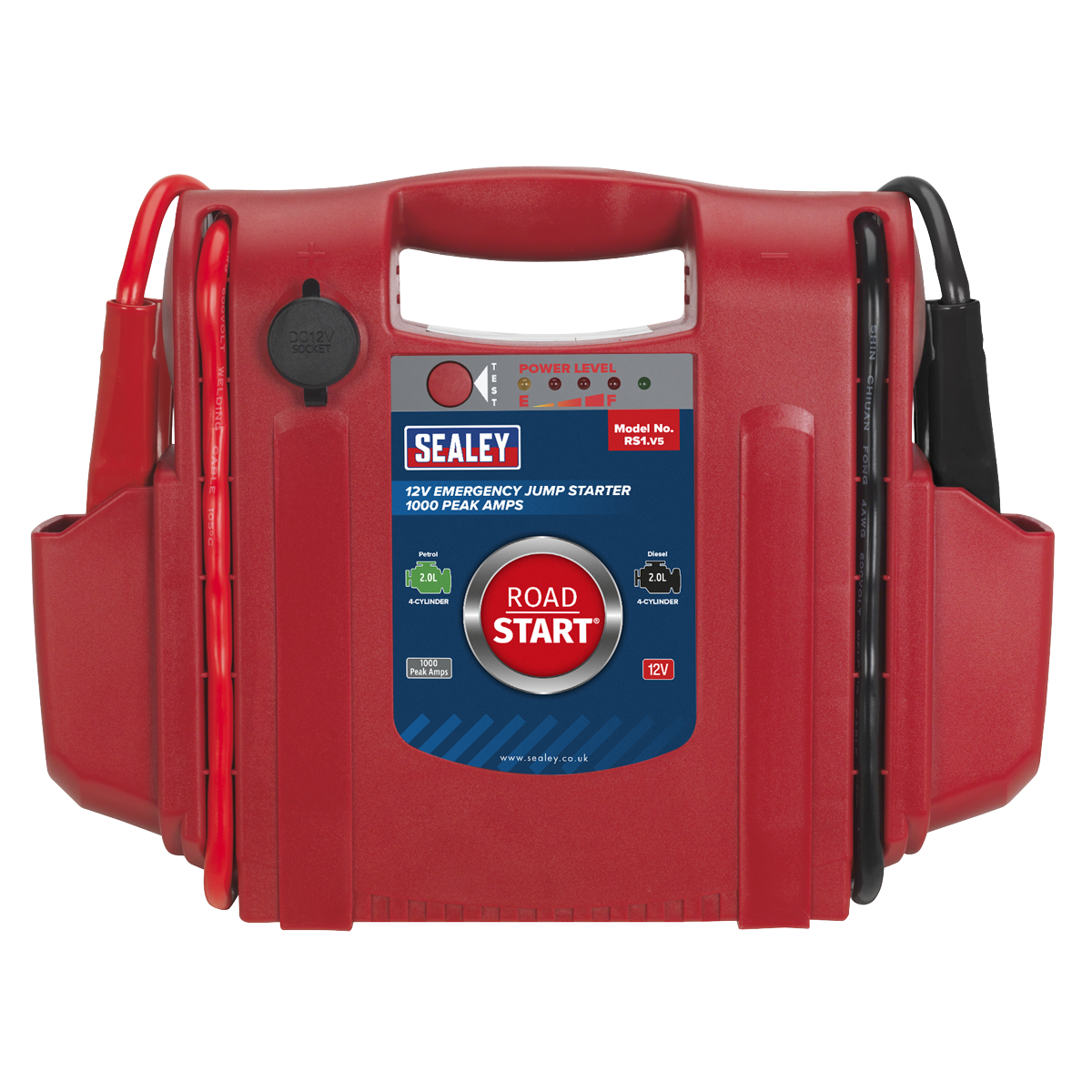 12V Emergency Jump Starter 1000 Peak Amps RS1