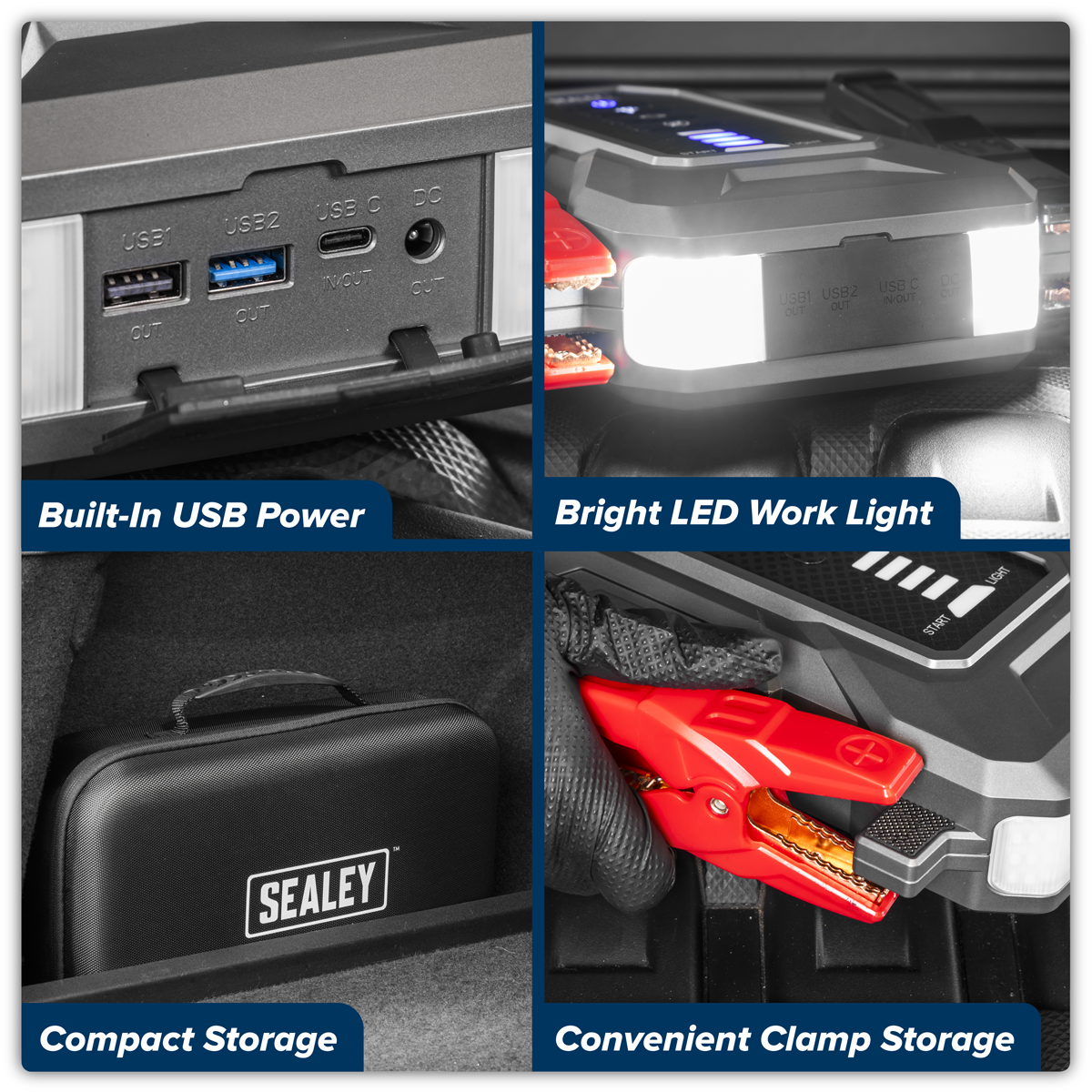 12V Jump Starter Power Pack 4000A RS4000
