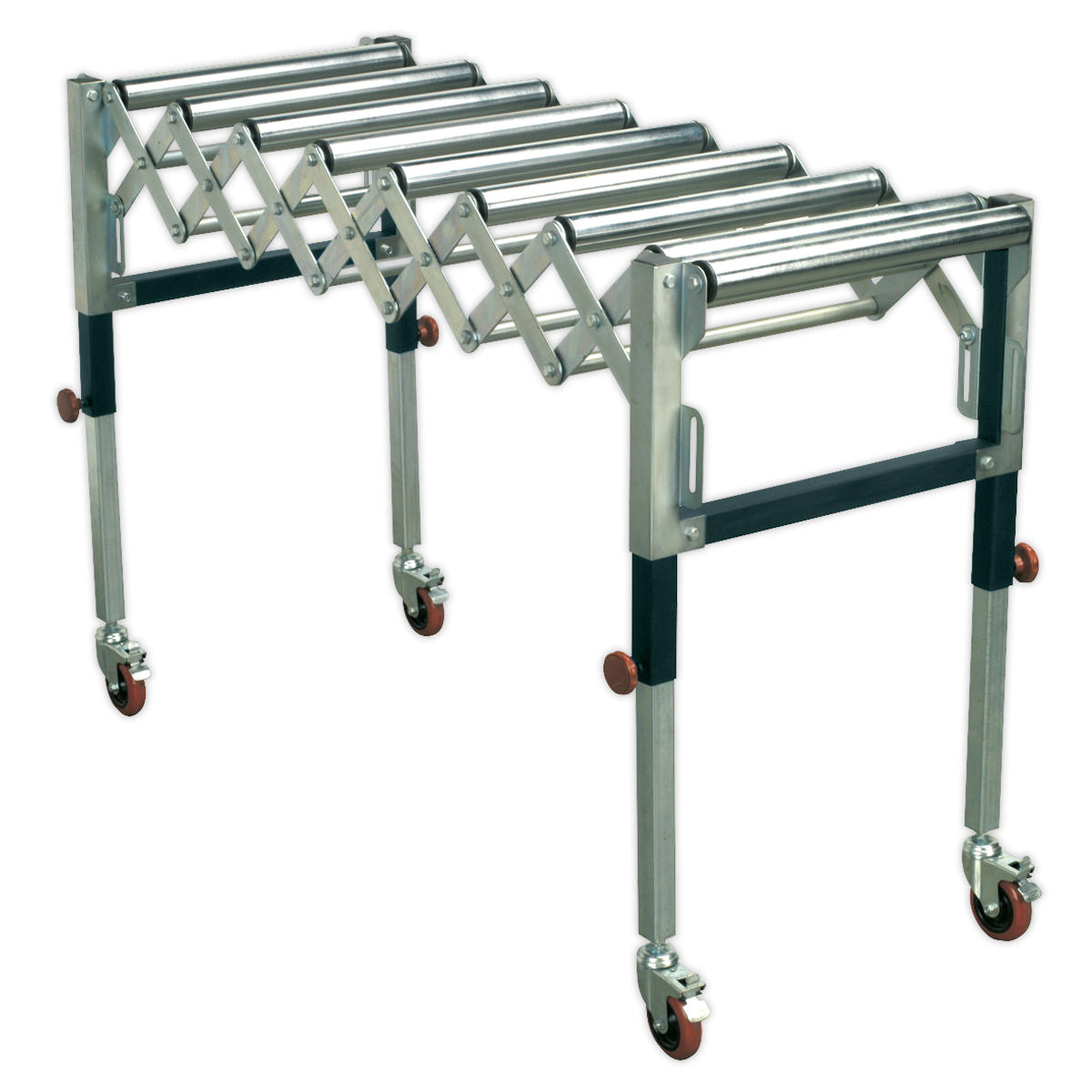 Adjustable Roller Stand 450-1300mm 130kg Capacity RS911F