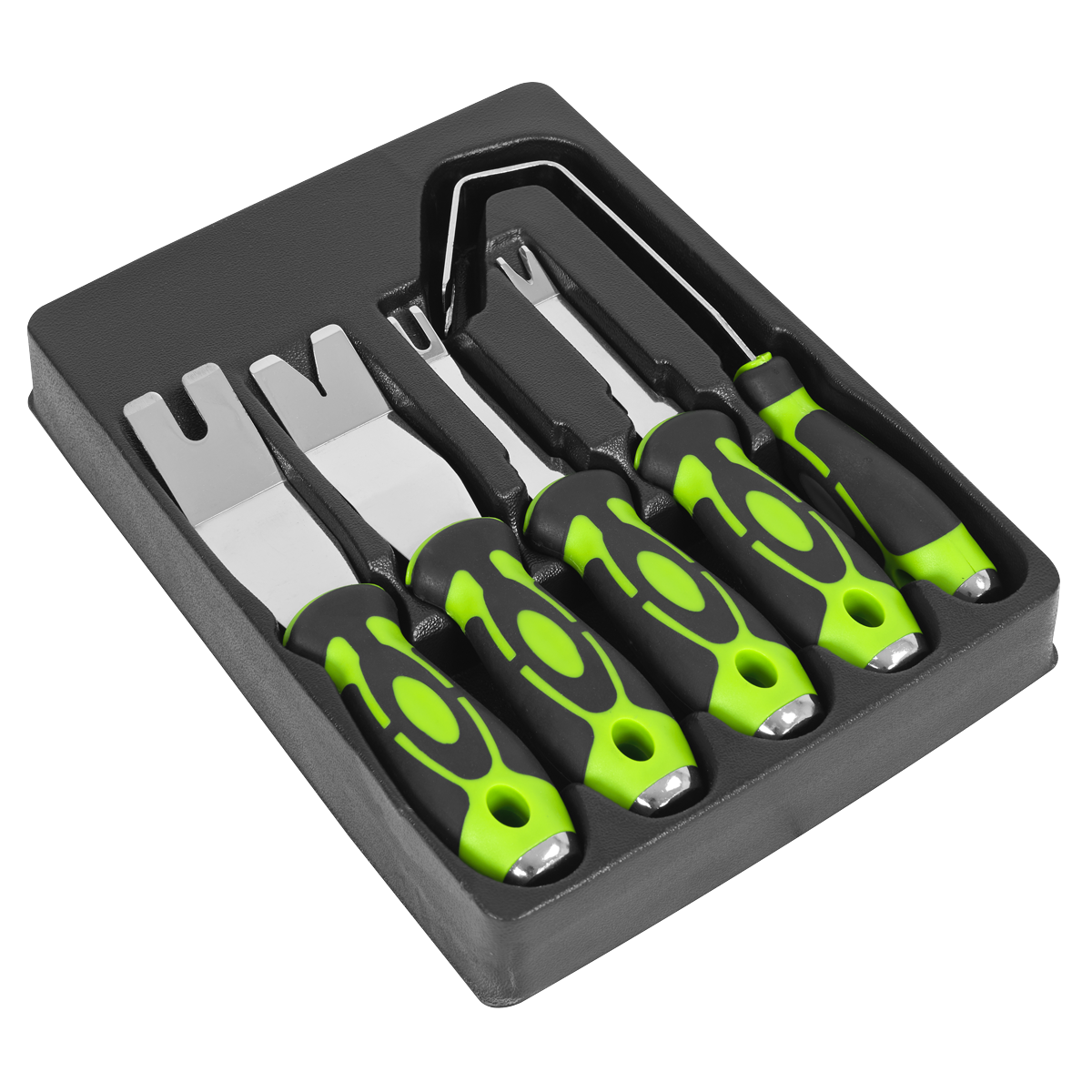 Door Panel & Trim Clip Removal Tool Set 5pc RT006