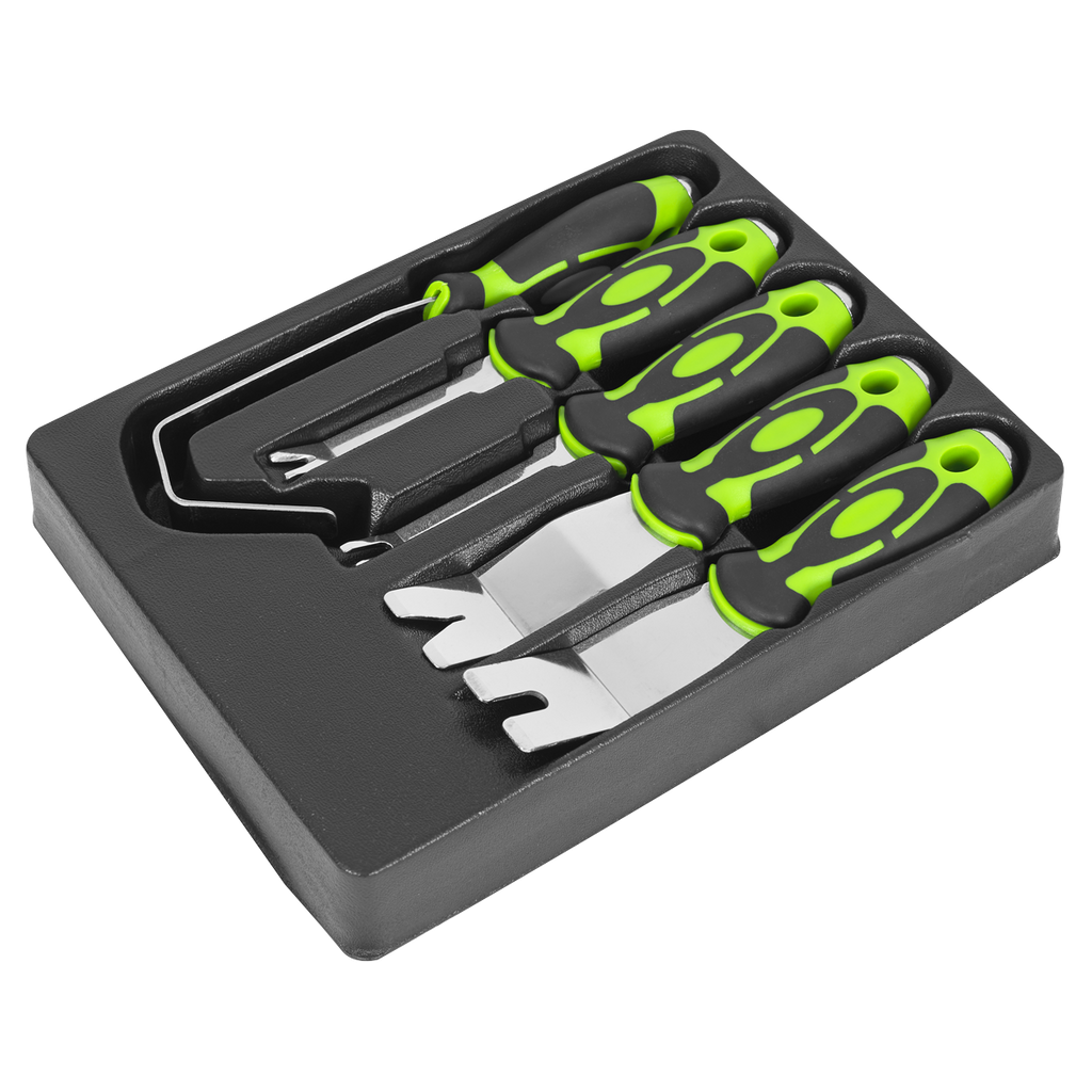 Door Panel & Trim Clip Removal Tool Set 5pc RT006