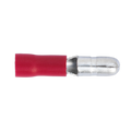 Male Bullet Terminal 4mm, Red - Pack of 100 RT11