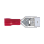 Piggy-Back Terminal 6.3mm, Red - Pack of 100 RT17