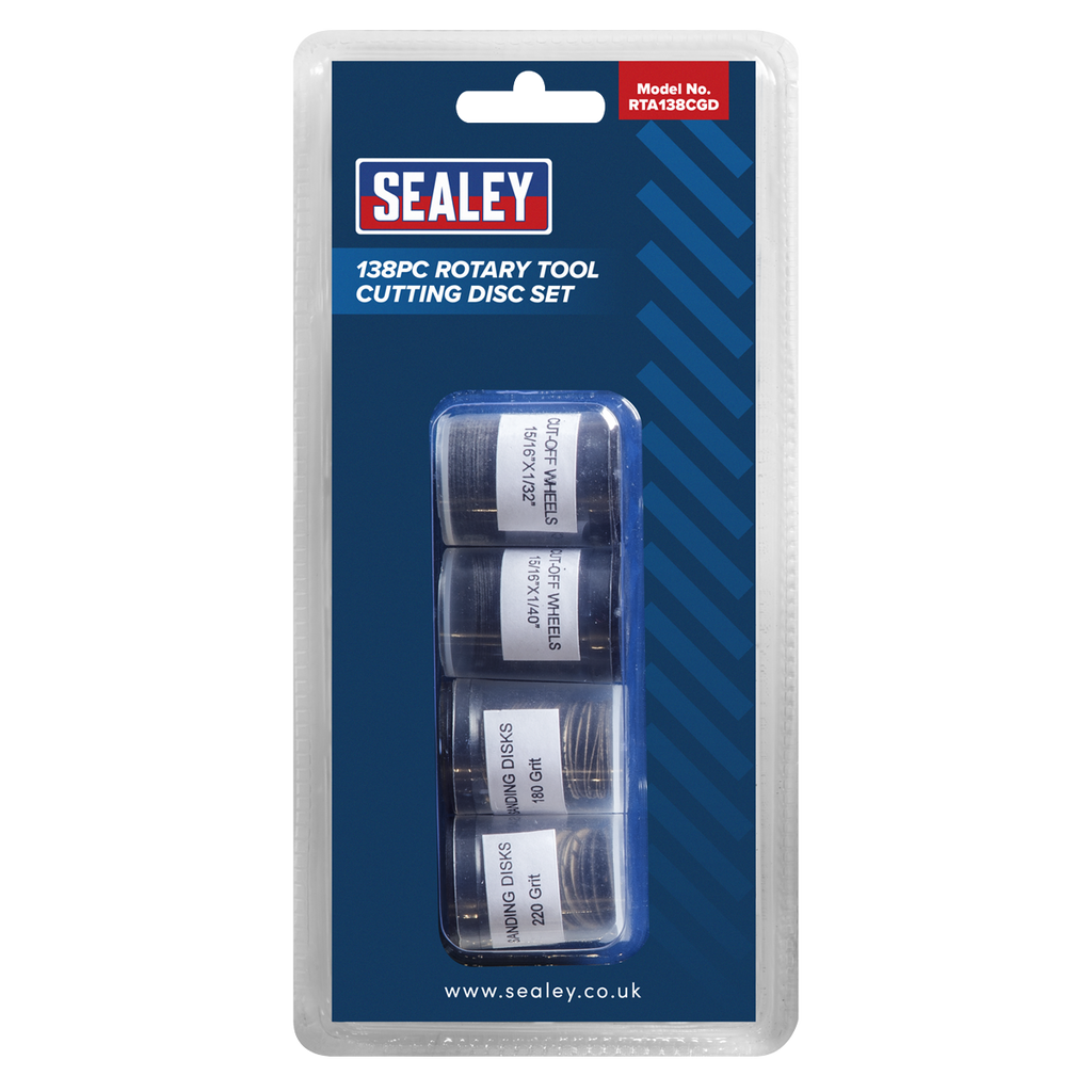 Rotary Tool Cutting Disc Set 138pc RTA138CGD