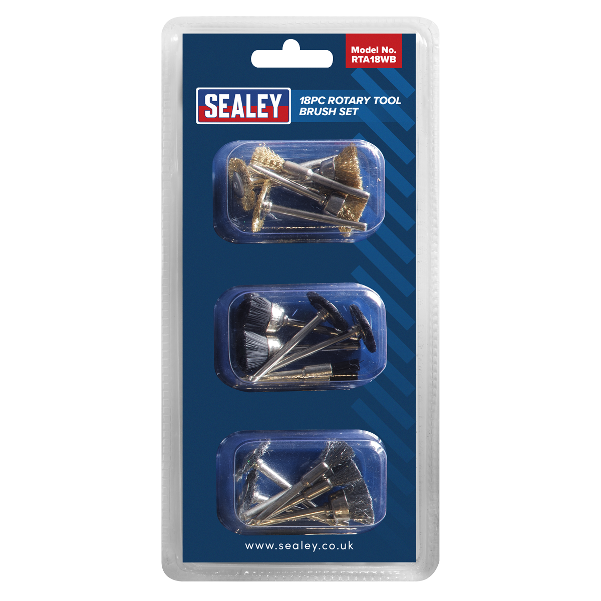 Rotary Tool Brush Set 18pc RTA18WB