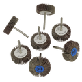 Rotary Tool Abrasive Flap Wheel Set 30mm 7pc RTA7FW