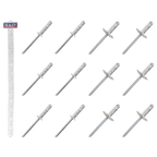 Clip Strip Deal - Aluminium Rivets RVSET