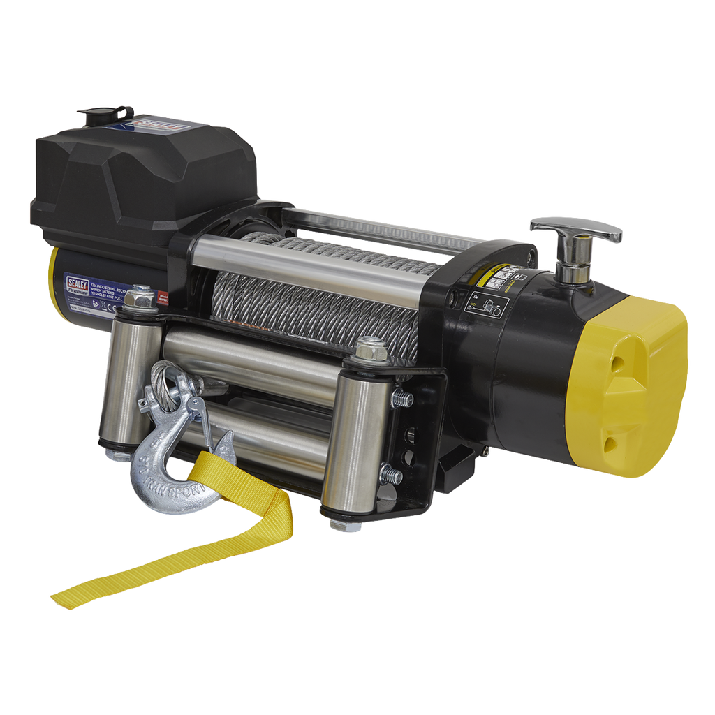 Industrial Recovery Winch 5675kg (12500lb) Line Pull 12V RW5675