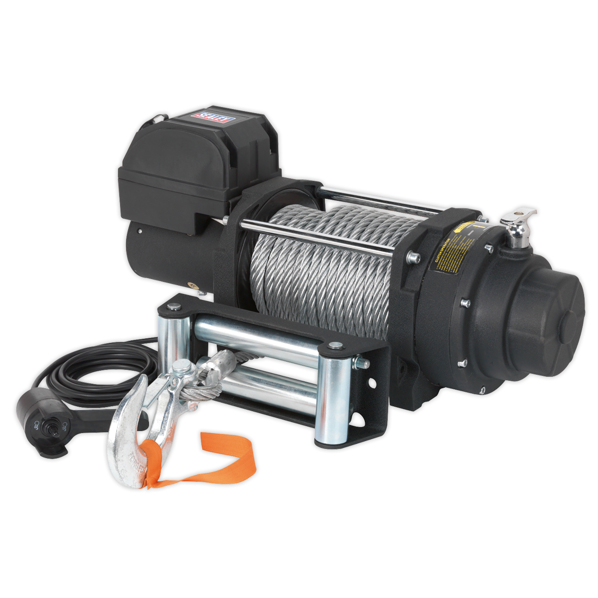 Industrial Recovery Winch 8180kg (18000lb) Line Pull 12V RW8180