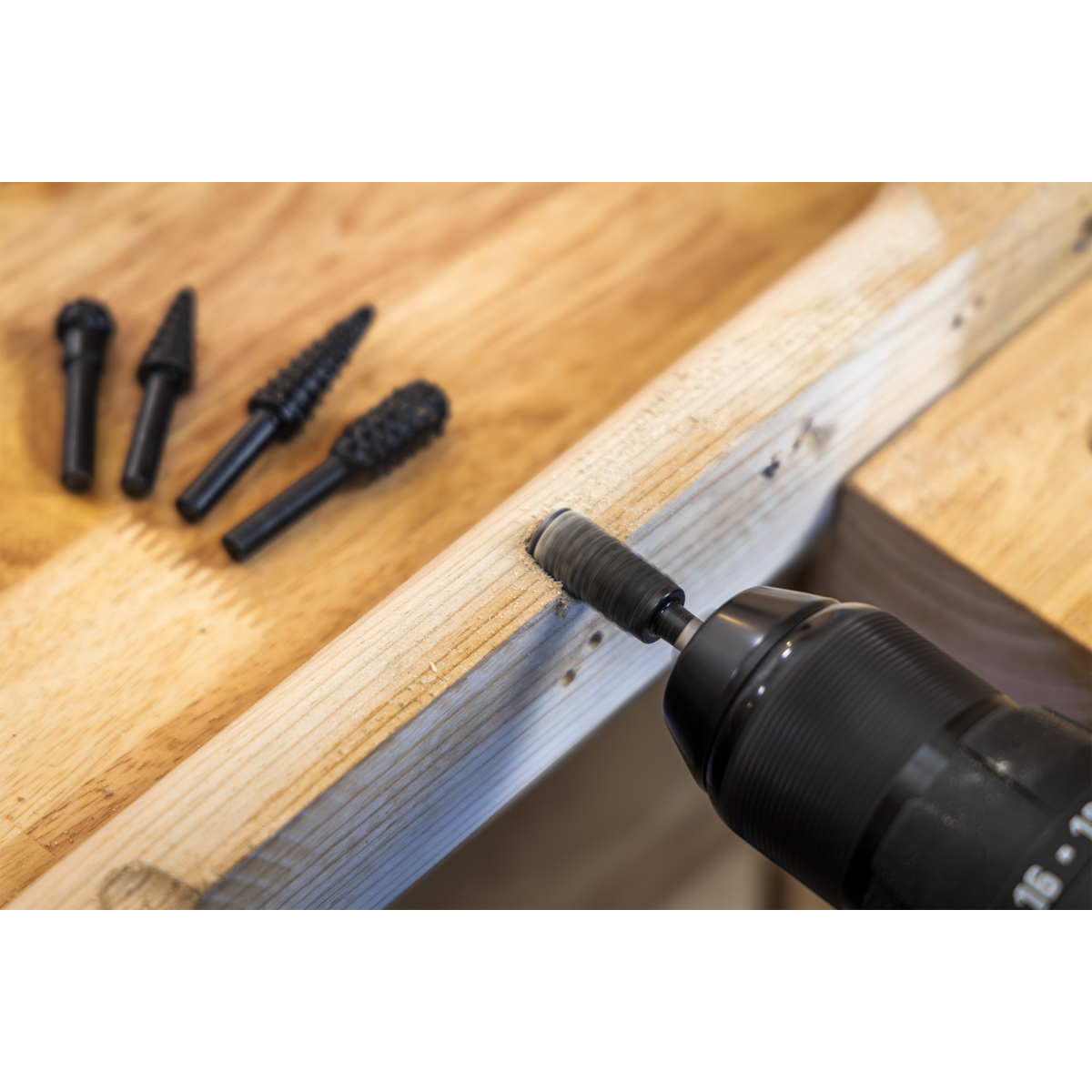 Rotary Burr Rasp Drill Bit Set 5pc RWBS5