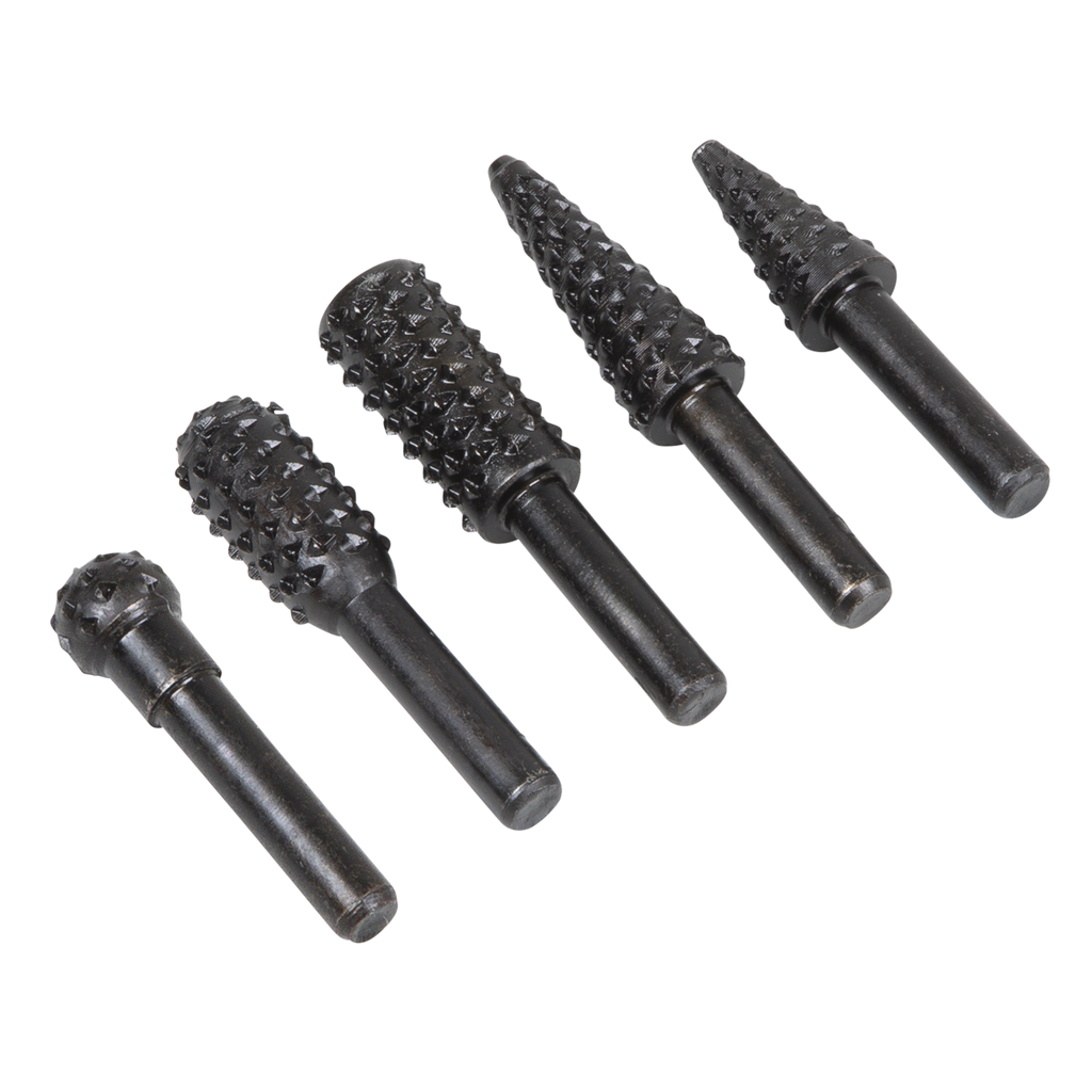 Rotary Burr Rasp Drill Bit Set 5pc RWBS5