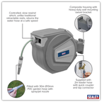 Auto-Rewind Control Garden Hose Reel 30m RWH30