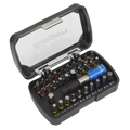 Colour-Coded Power Tool Bit Set 32pc S01035