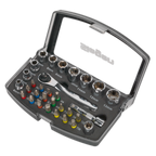 Socket & Bit Set 1/4"Sq Drive 31pc S01036