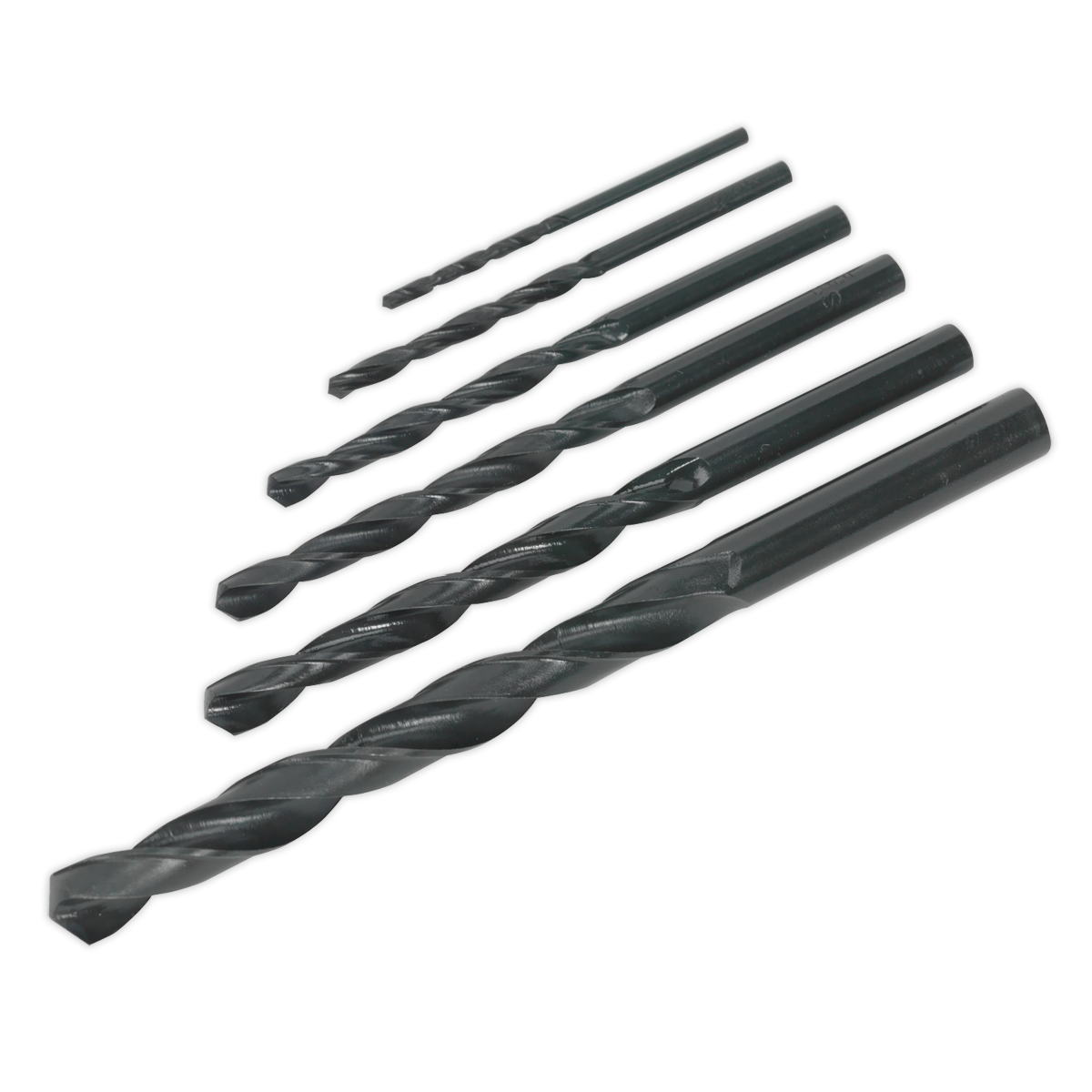 HSS Drill Bit Set 6pc - DIN 338 S01039