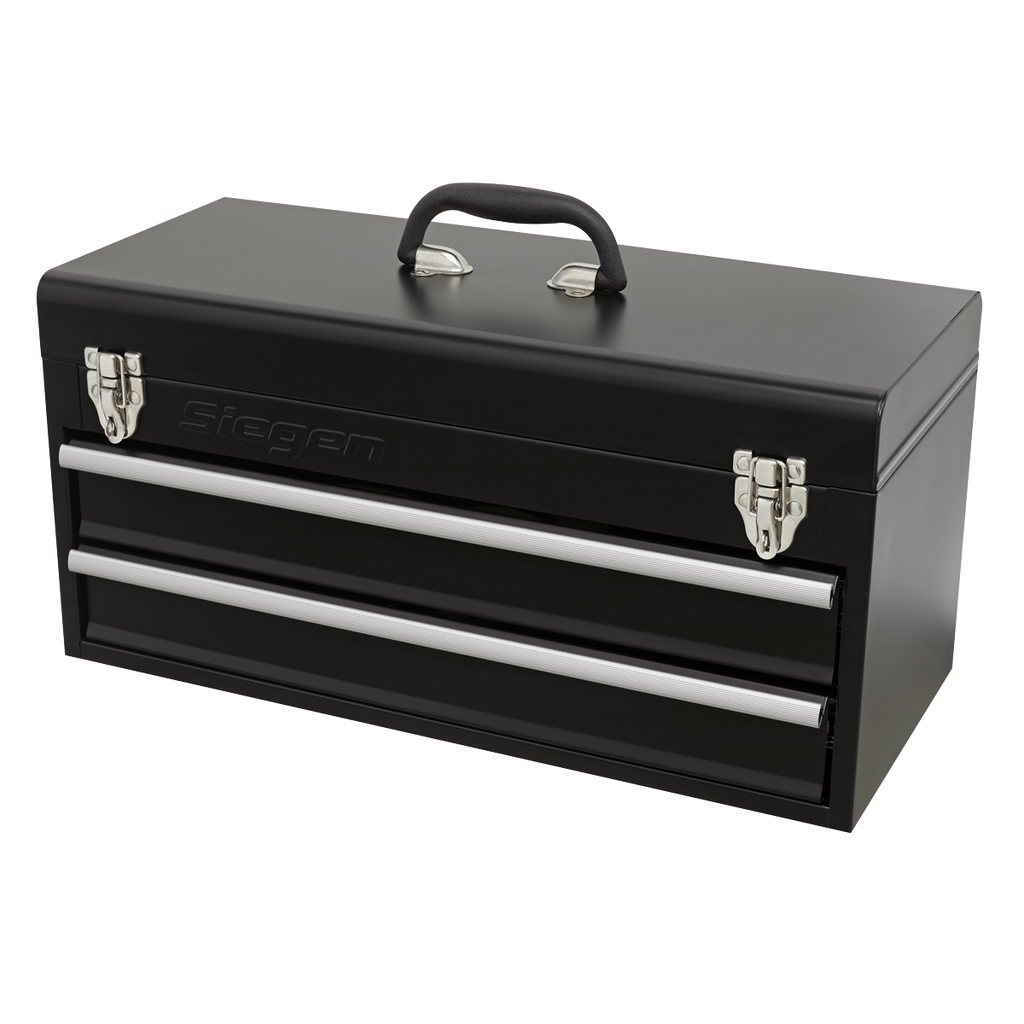 Portable Tool Chest 2 Drawer with Tool Kit 90pc S01055