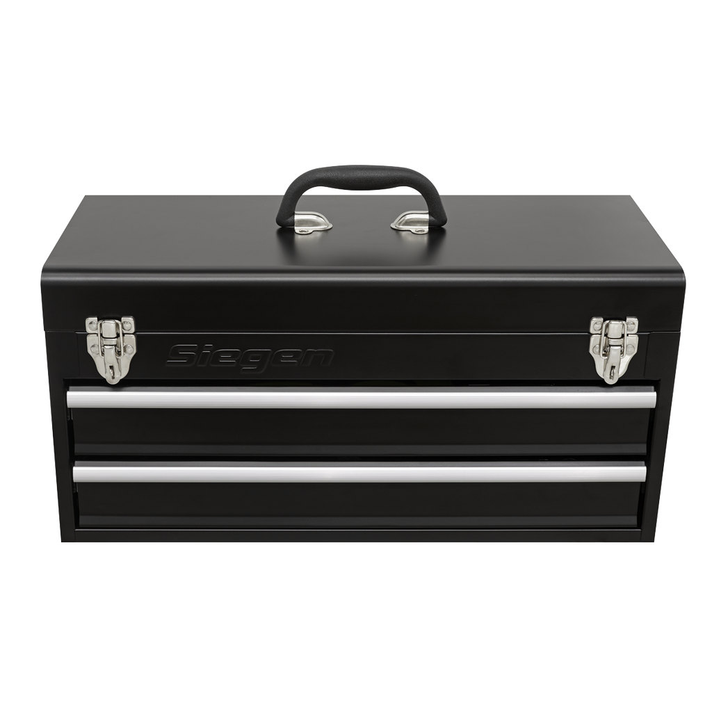 Portable Tool Chest 2 Drawer with Tool Kit 90pc S01055