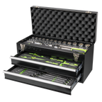 Portable Tool Chest 2 Drawer with Tool Kit 90pc S01055