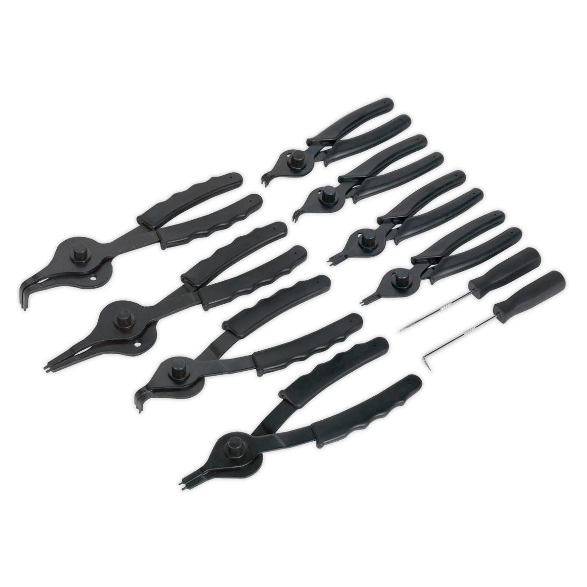 Internal/External Circlip Pliers Set 10pc S01064