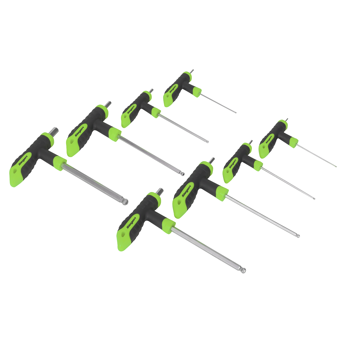 T-Handle Ball-End Hex Key Set 8pc S01069