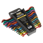 Multi-Coloured Combination Ratchet Spanner Set 12pc S01075