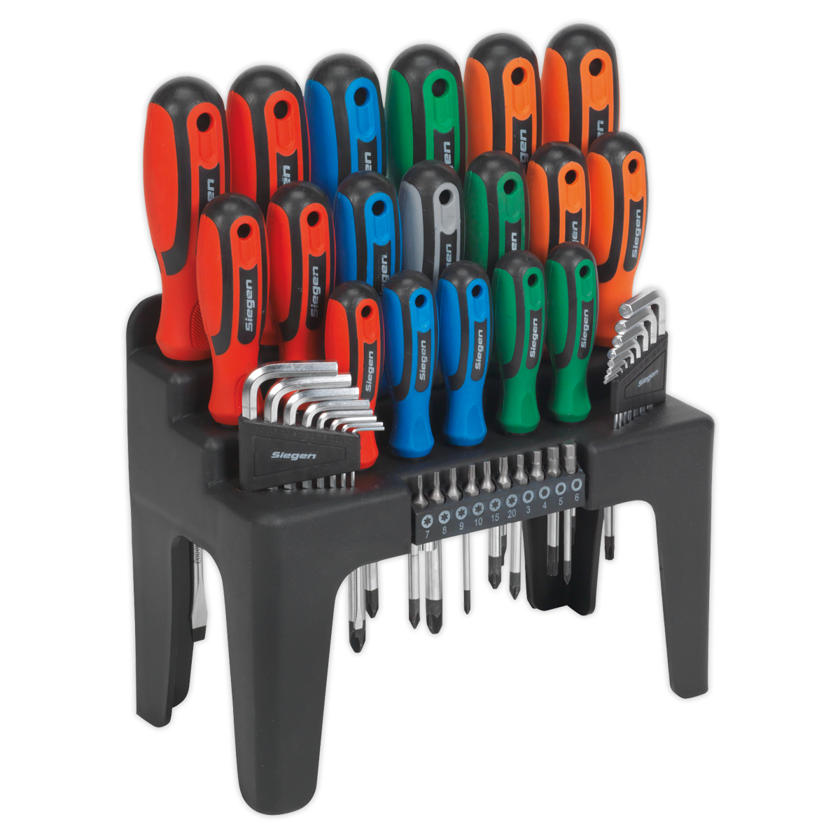 Screwdriver, Hex Key & Bit Set 44pc S01090
