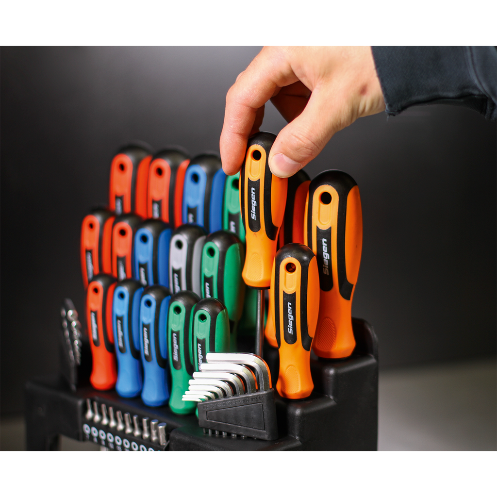 Screwdriver, Hex Key & Bit Set 44pc S01090