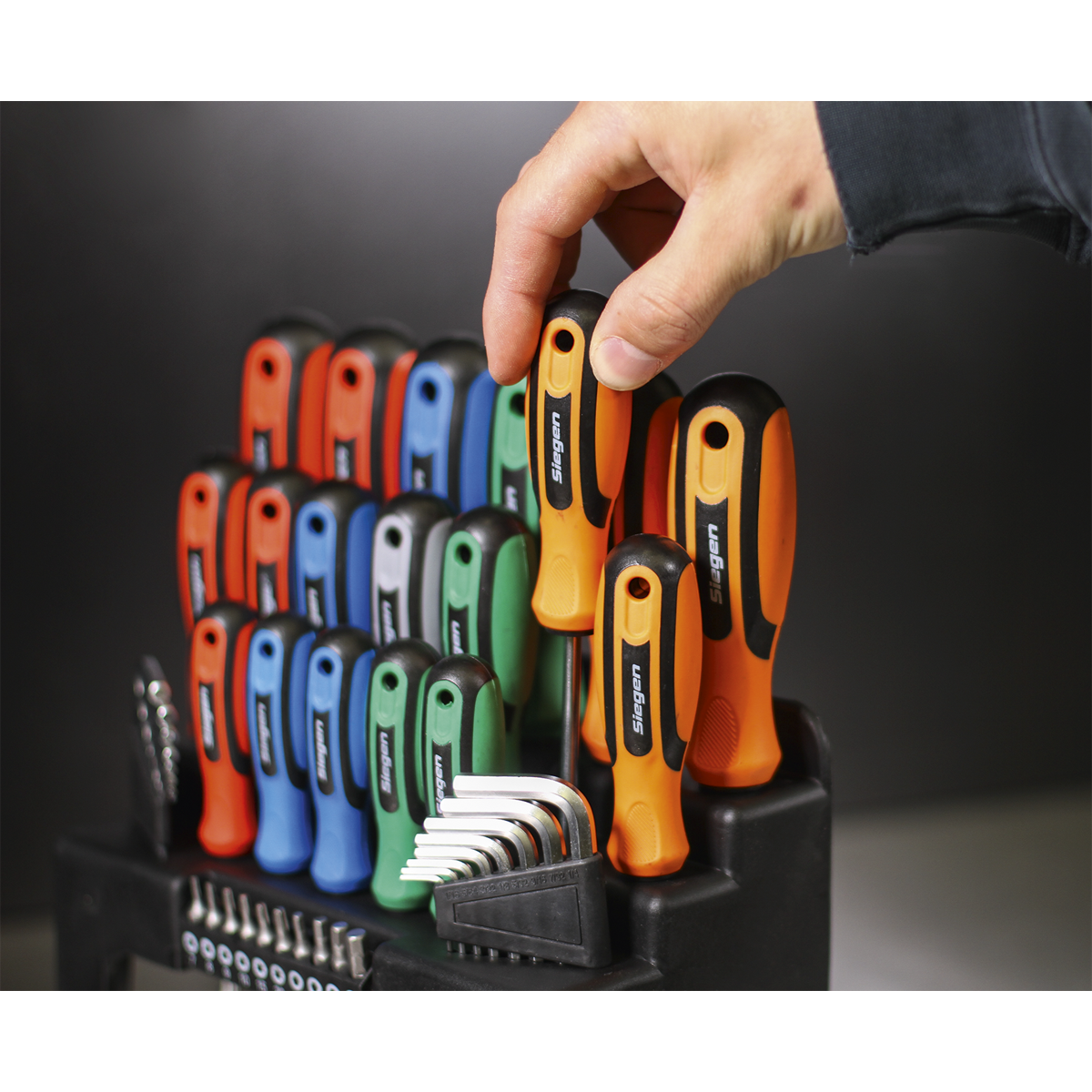 Screwdriver, Hex Key & Bit Set 44pc S01090