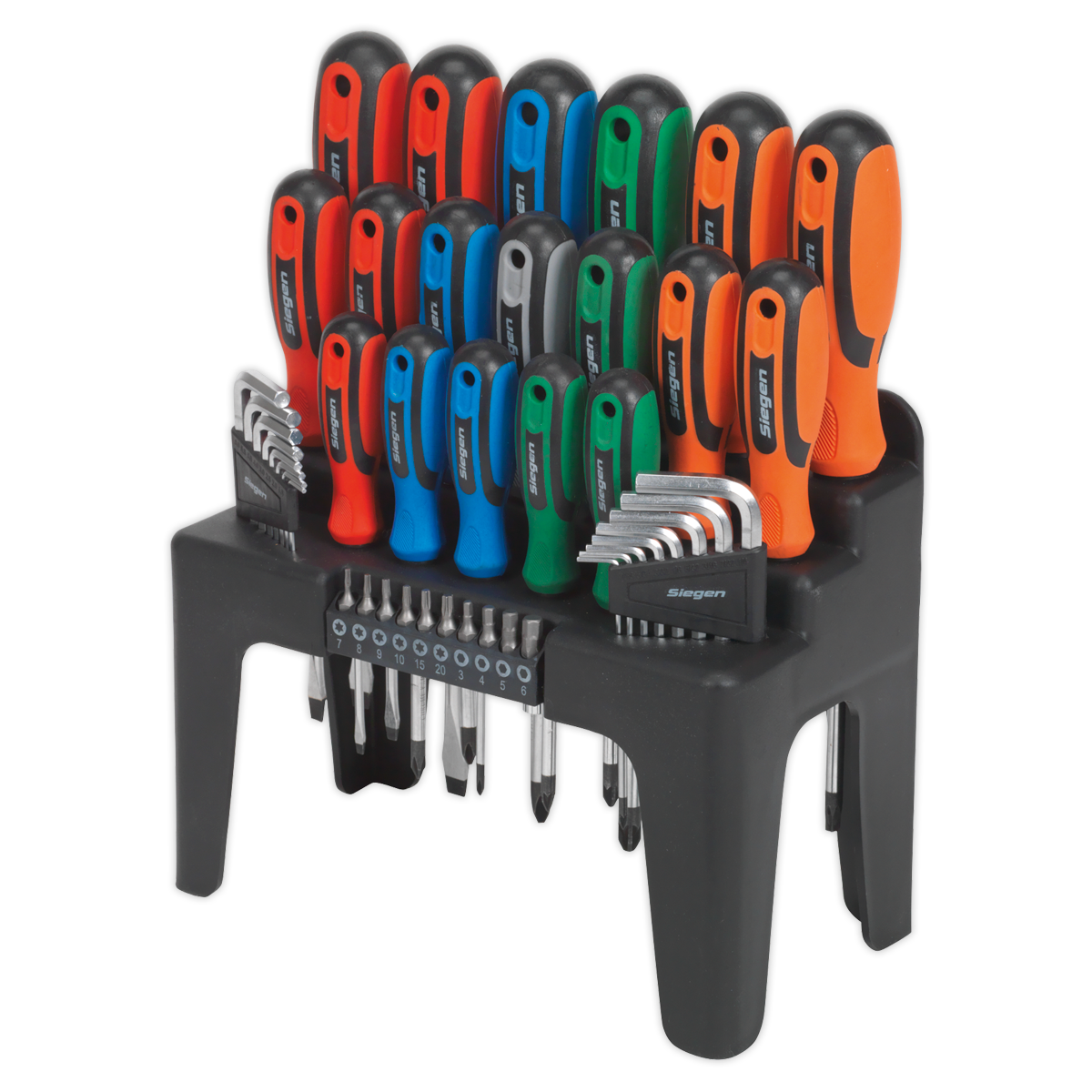 Screwdriver, Hex Key & Bit Set 44pc S01090