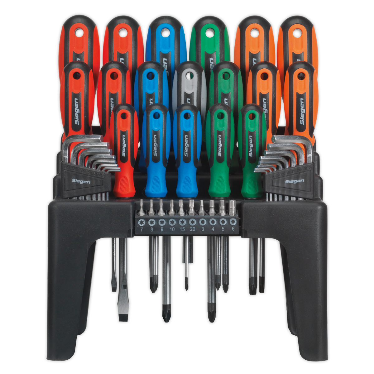 Screwdriver, Hex Key & Bit Set 44pc S01090