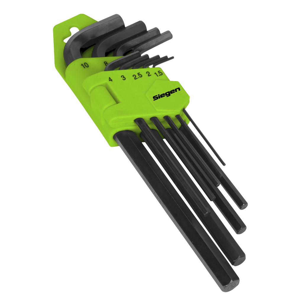Long Hex Key Set 9pc S01091