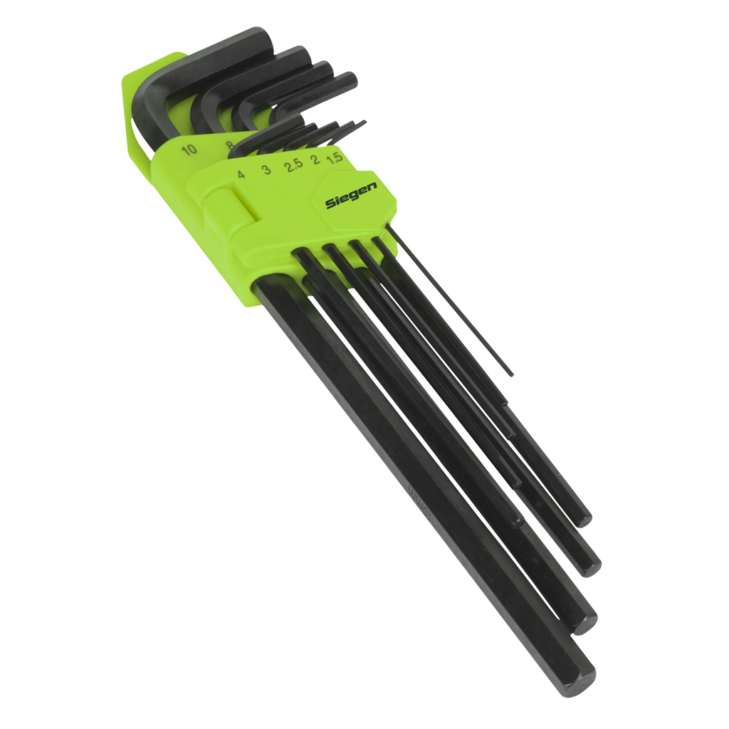 Extra-Long Hex Key Set 9pc S01092