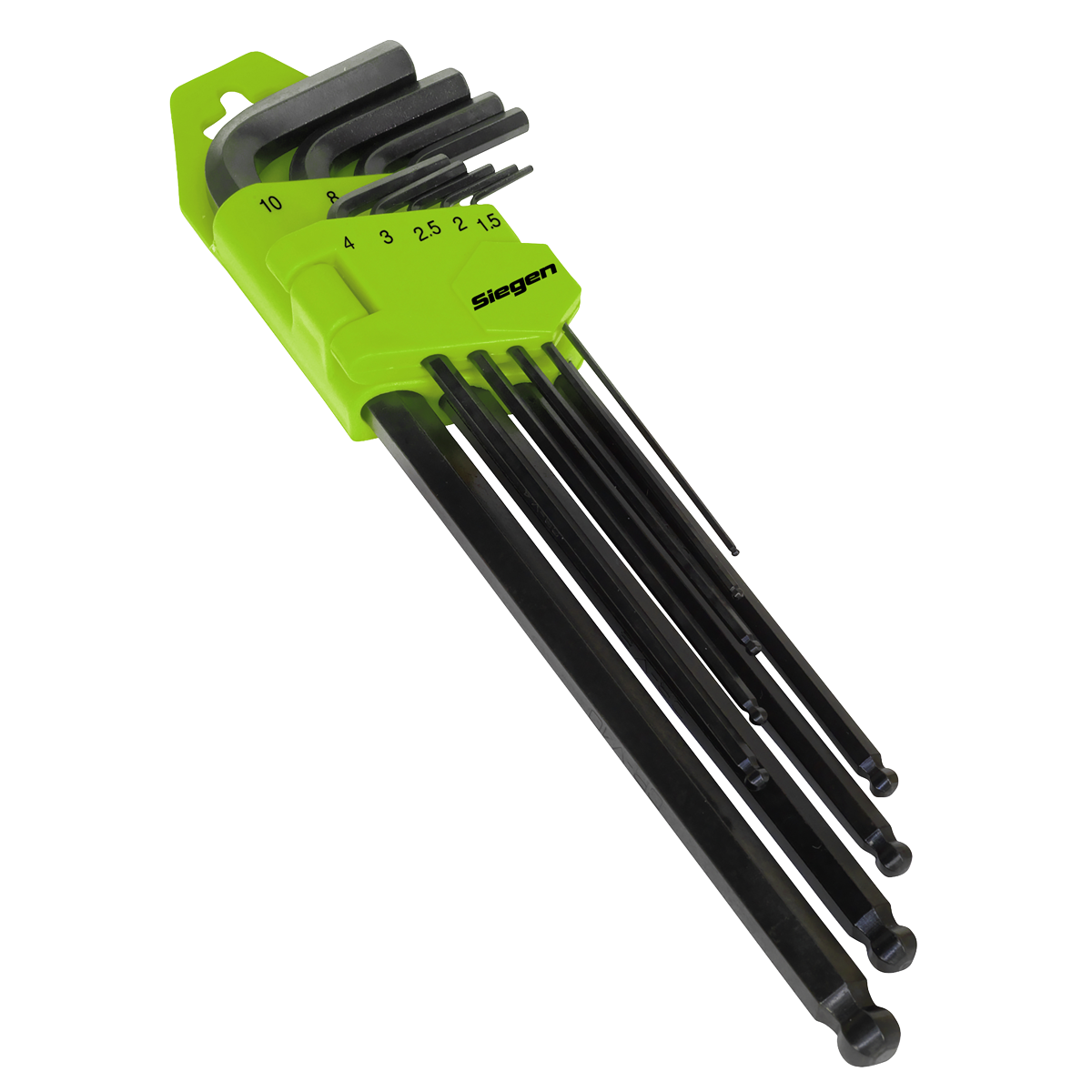 Extra-Long Ball-End Hex Key Set 9pc S01094