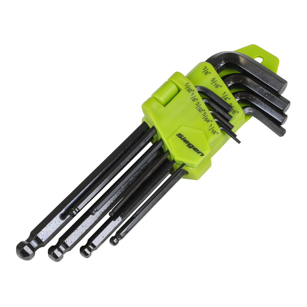 Imperial Long Ball-End Hex Key Set 9pc S01098