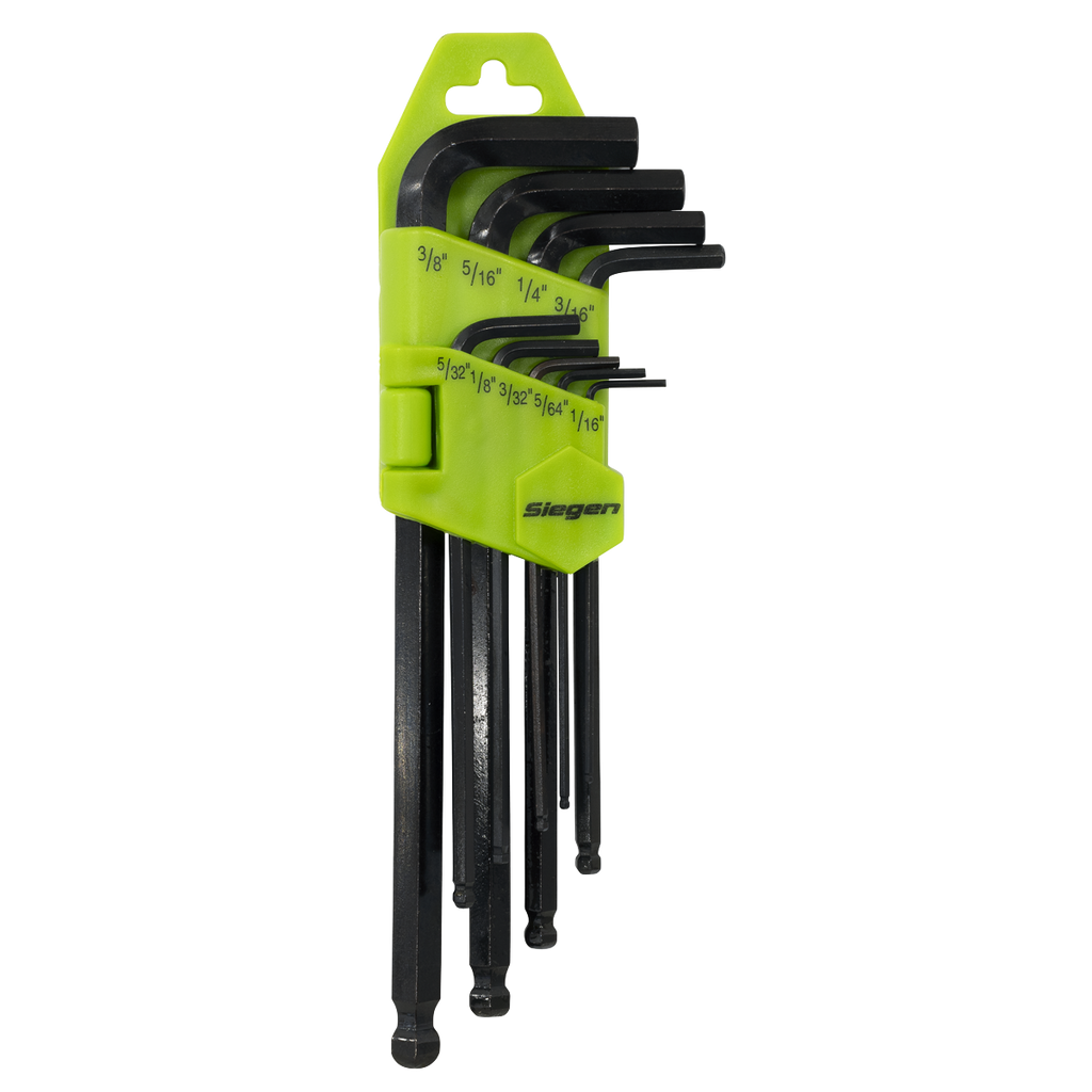 Imperial Long Ball-End Hex Key Set 9pc S01098