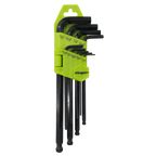 Imperial Long Ball-End Hex Key Set 9pc S01098