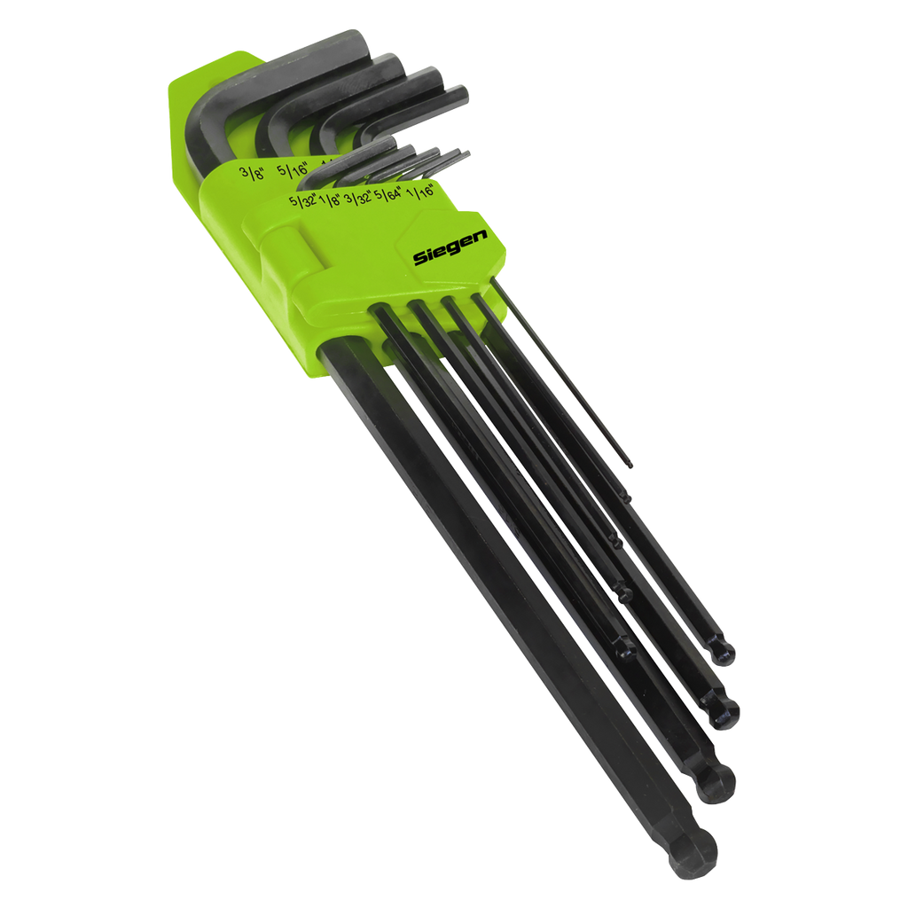 Imperial Extra-Long Ball-End Hex Key Set 9pc S01099