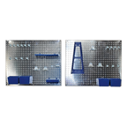 Wall Storage Pegboard Set 34pc S01102