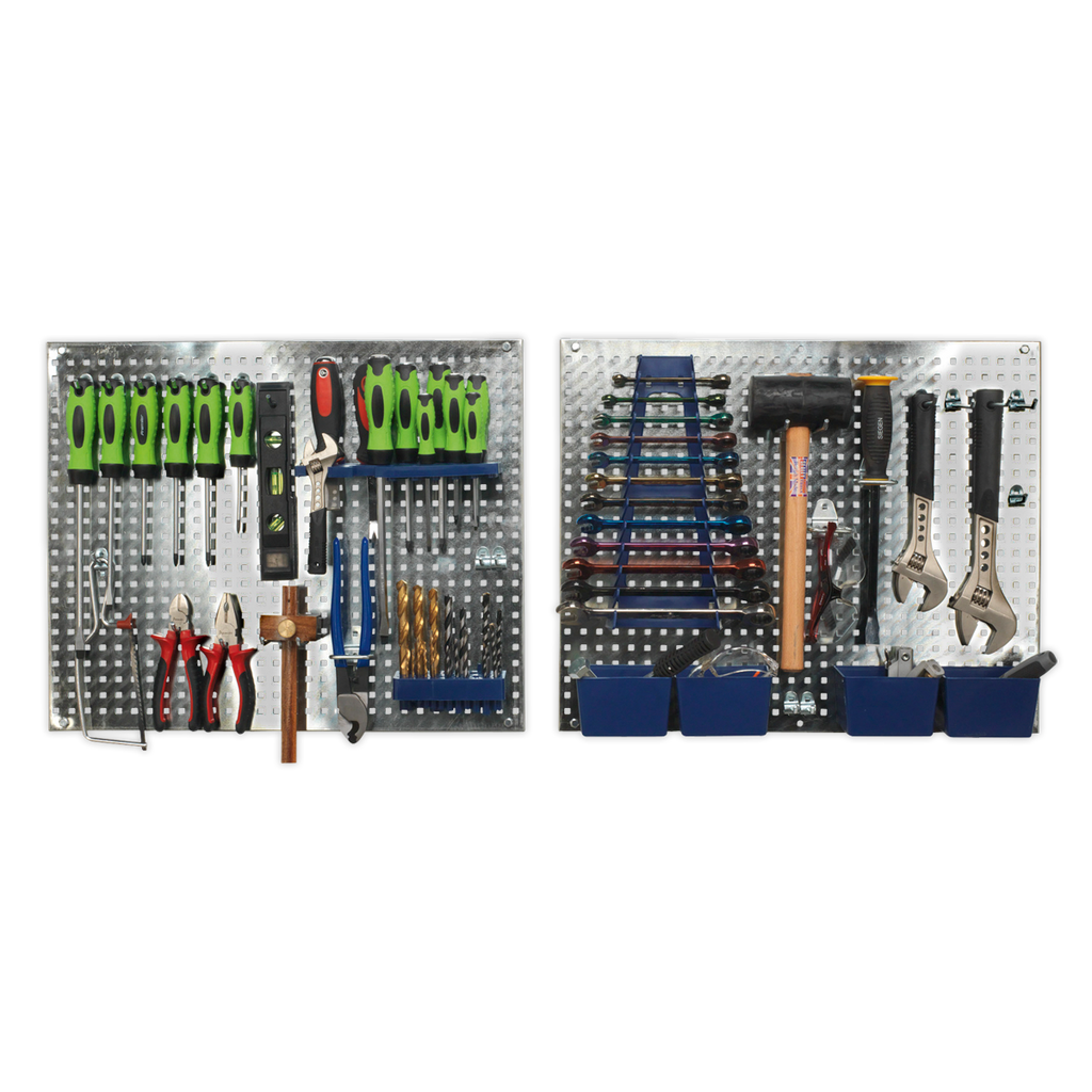 Wall Storage Pegboard Set 34pc S01102