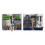Wall Storage Pegboard Set 34pc S01102